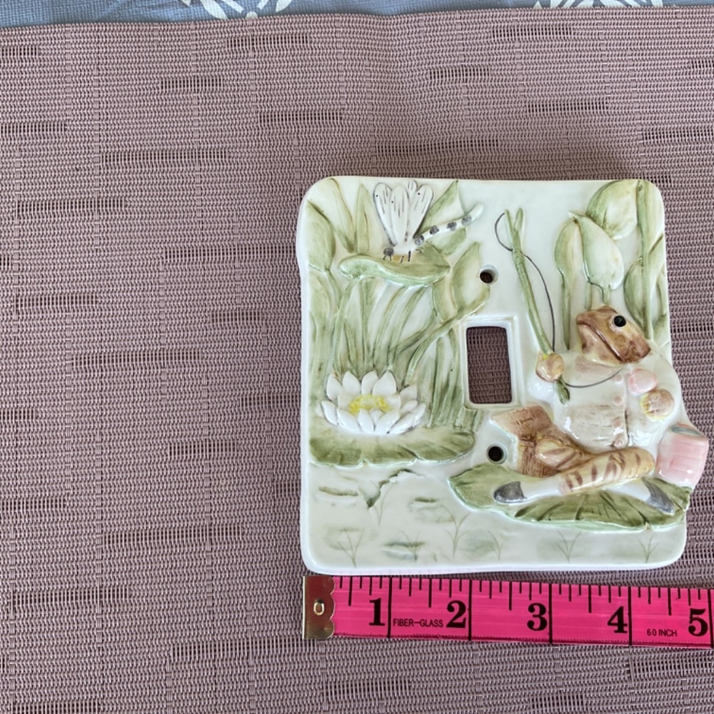 Beatrix Potter Lightswitch ceramic cover - Picture 5 of 6